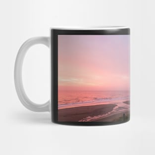 Dawn On Tynemouth Beach Mug